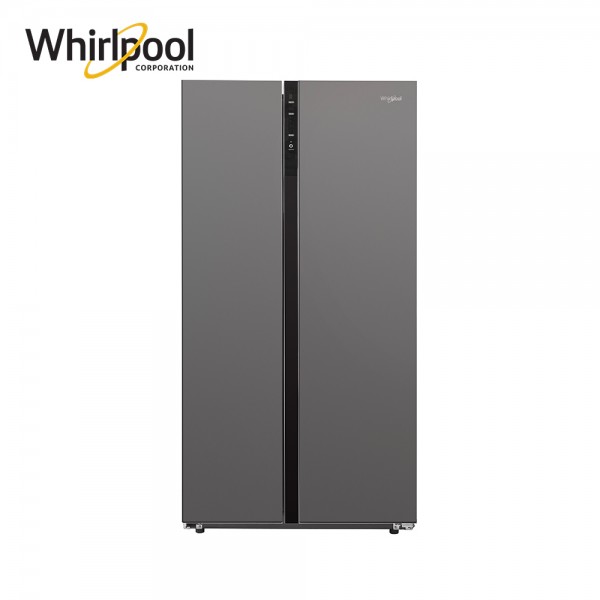 【Whirlpool惠而浦】590公升變頻對開門冰箱 星光銀 (WHS620MG)